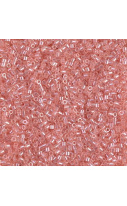 Miyuki delica beads 15/0 - Transparent pink luster DBS-106